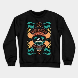 BEACH MEDICINE enjoy the waves Re:Color 3 Crewneck Sweatshirt